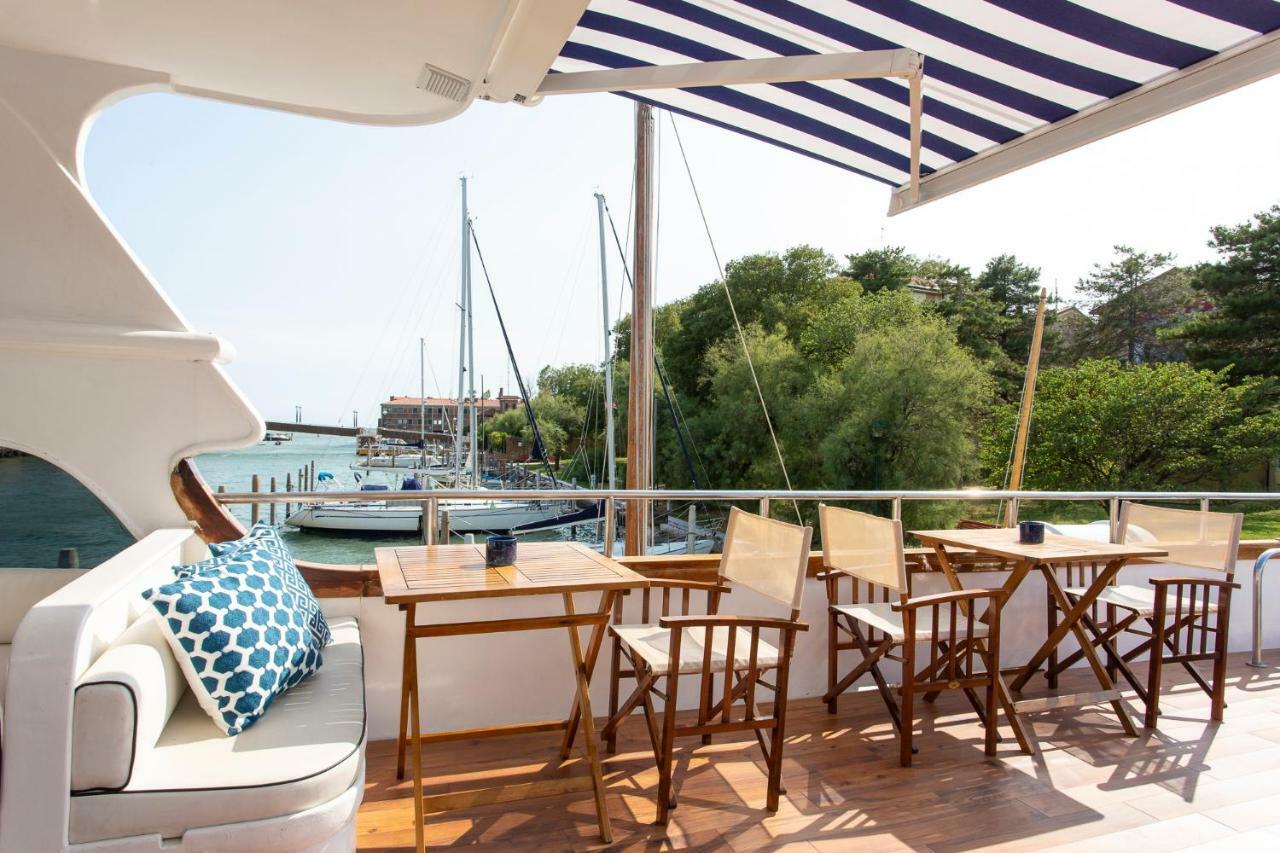 Hotel Yacht Sarah Venezia La Giudecca Exterior foto